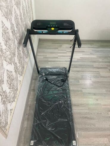 запчасти на беговую дорожку: Новая беговая дорожка компактного размера. Оборудована поручнями для — 2