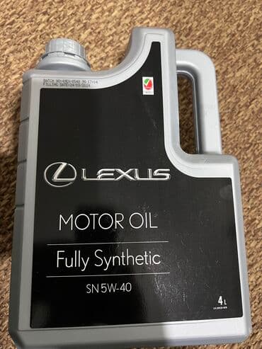 idemitsu 5w40: Оригинальное масло LEXUS GENUINE MOTOR OIL SN 5W-40 ПОЛНОСТЬЮ — 6