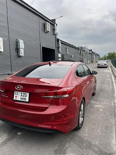 летние: Hyundai Elantra: 2016 г., 2 л, Автомат, Бензин, Седан — 4
