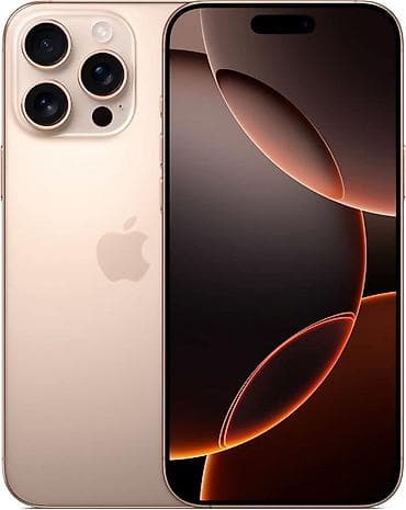 samsung galaxy m51: IPhone 16 Pro, Б/у, 256 ГБ, Золотой, Защитное стекло, Коробка, Чехол, 87 % — 1