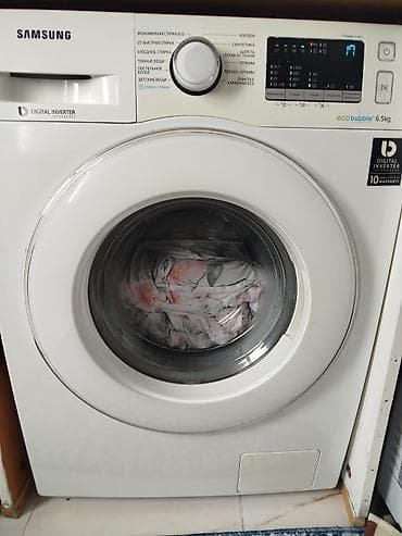 Стиральная машина Samsung EcoBubble, загрузка 6.5 кг Особенности и