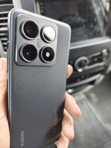 портативная швейная машина: Xiaomi, 14T Pro, Б/у, 256 ГБ, цвет - Черный, 2 SIM — 4