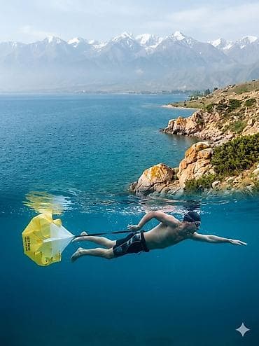 Спорт жана эс алуу: Парашют для плавания (тренировочный чез‑парашют) - Назначение — 1