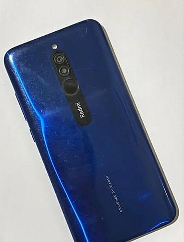 redmi note 8 global version: Redmi, Redmi 8, Б/у, цвет - Синий, 2 SIM — 1