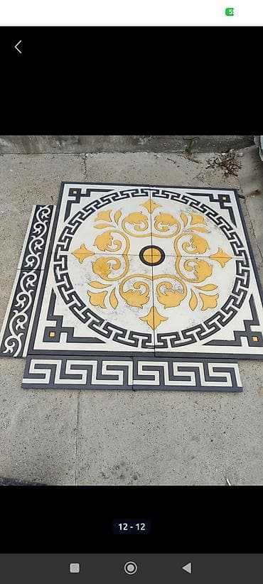 Брусчатка, тротуарная плитка: Дорожный бордюр, Литой, Бетонный, Новый — 4