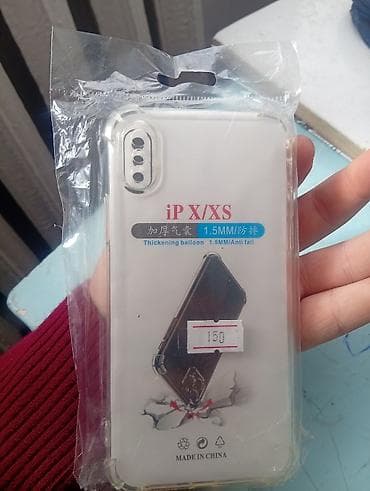 one pluse: Прозрачный защитный чехол для iPhone X / XS. - Материал: гибкий — 1