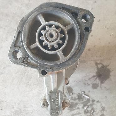 ремен генератора: Стартер Hyundai 1999 г., Б/у, Оригинал — 2