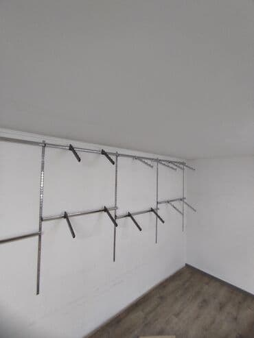 Продаю профиль настенный с кронштейнами. Для вещевых магазинов. На