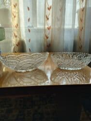 хрустальные вазы салатницы: Срочно! Дёшево! Продаю новый чайный сервиз 6 пиалок и чайник в — 14