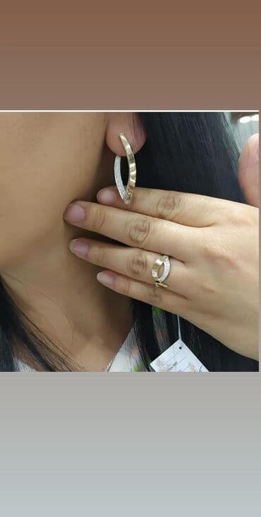 свадебные наборы ручной: Набор украшений, Проба 925, Новый — 2