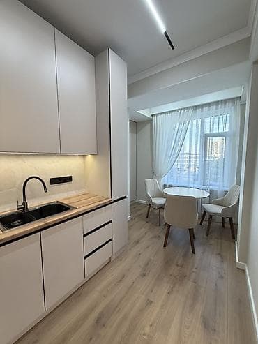 квартера ош: 2 комнаты, 63 м², Филармония Элитка, 5 этаж, Дизайнерский ремонт — 5