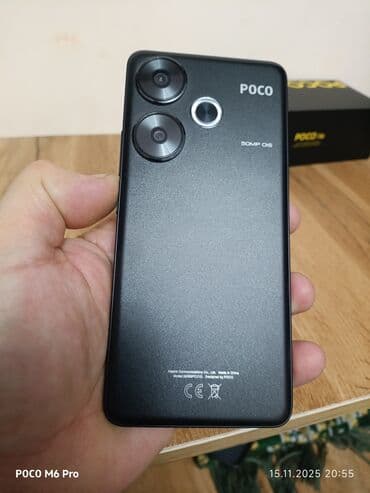 Аудиотехника: Poco F6, цвет - Черный — 2