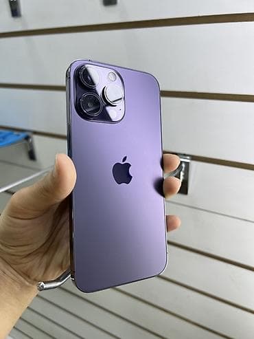 IPhone 14 Pro Max, 256 ГБ, Deep Purple, Коробка, 100 %