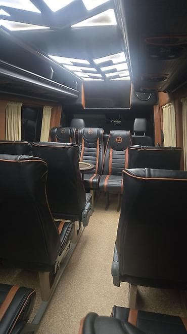 android 2din: Mercedes-Benz Sprinter, черный, удлинённый и высокий кузов — 8