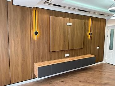 osh flat: 2 комнаты, 65 м², Технопарк Элитка, 9 этаж, Дизайнерский ремонт — 2