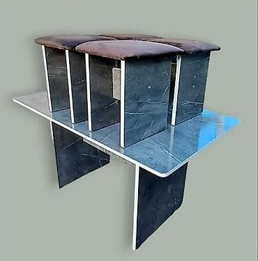 спальный гарнитур в рассрочку: Кухонный стол и стул, Новый, Платная доставка — 7