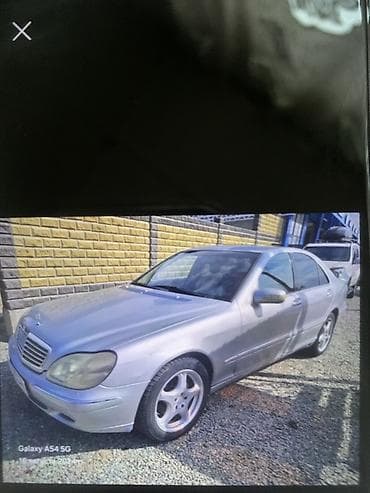левин: Mercedes-Benz S-Class: 2000 г., 3.2 л, Автомат, Бензин, Седан — 4