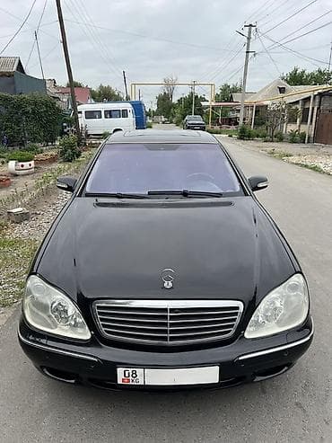 hummer h1: Mercedes-Benz S-Class: 2002 г., 5 л, Автомат, Бензин, Седан — 2