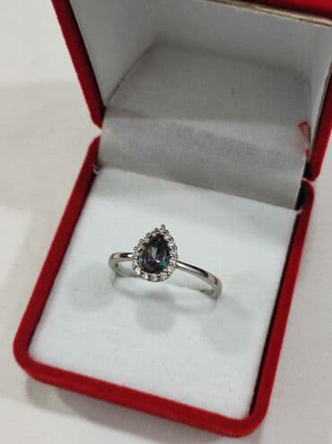 свадебное платья для беременных: Серебро 925 цена 1200 сом Размеры имеются камни Мистик Для — 5