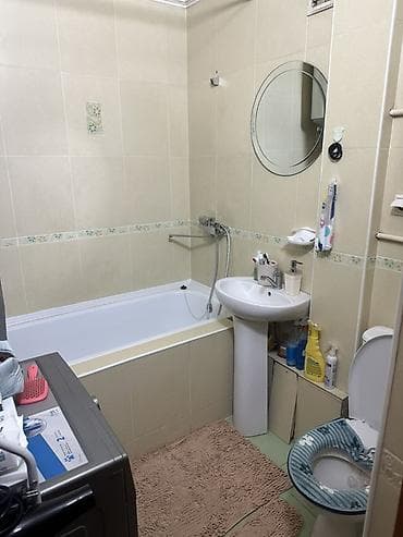 flat osh: 2 комнаты, 42 м², ТЦ Весна Индивидуалка, 1 этаж, Косметический ремонт — 5