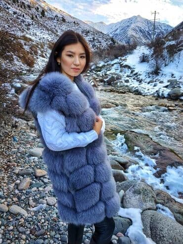 Продаю новую меховую жилетку, в шикарном цвете, производство Турция at lalafo.kg Продаю новую меховую жилетку, в шикарном цвете, производство Турция