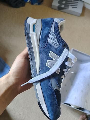 new balan: New balance 998 navy grey. размер 39,5. оригинал — 3