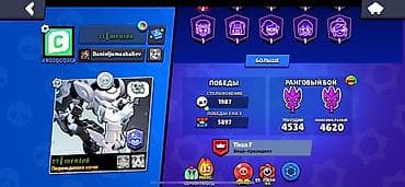 Игры для Nintendo Switch: Продажа игрового аккаунта Brawl Stars. Ключевые характеристики: - — 6