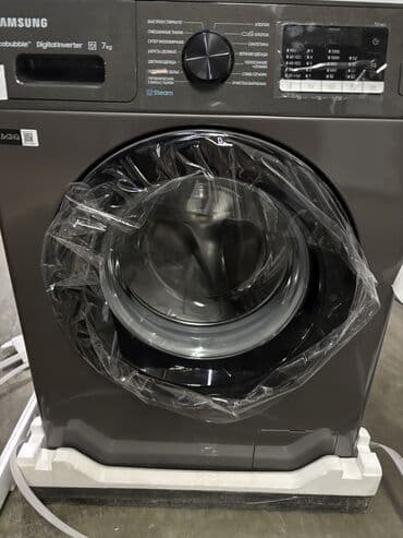 на делику: Стиральная машина Samsung, Новый, Автомат, До 7 кг, Полноразмерная — 7