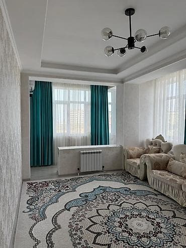 Квартиры: Сдается 2-комнатная квартира Адрес: Аалы Токомбаева, 27/3 — 6