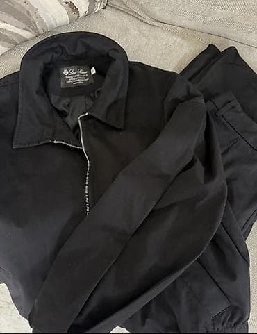 идеальн: Мужской спортивный костюм, L, Loro Piana, Новый, цвет - Черный — 6