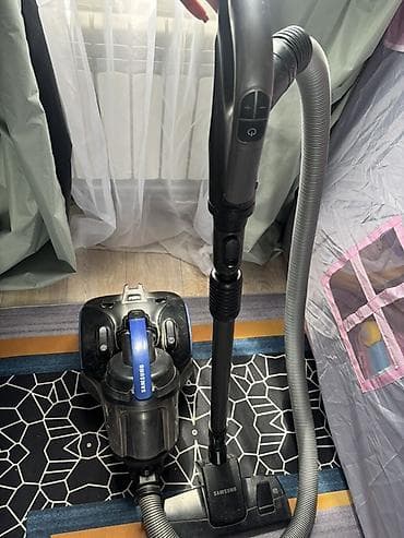 Пылесос, Samsung, Стандартный, Сухая, Контейнер