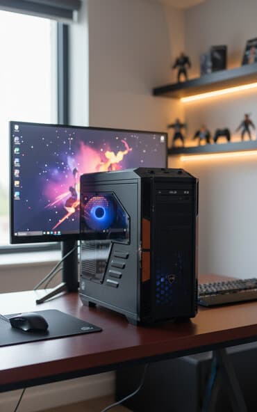 короб буфер: Компьютер, ядер - 4, ОЗУ 16 ГБ, Игровой, Intel Core i7, HDD + SSD — 1