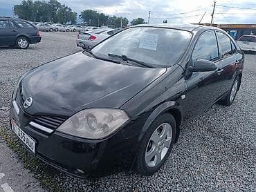 Транспорт: Nissan Primera: 2003 г., 1.8 л, Кол менен иштөөчү, Бензин, Седан — 1