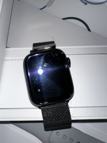 Смарт-часы: Apple watch 8 45mm В комплекте коробка, зарядка и 3 пары ремешков — 3