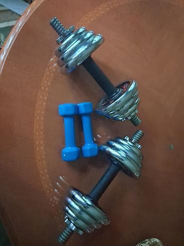 Набор гантелей для дома - Разборные металлические гантели 2 шт.