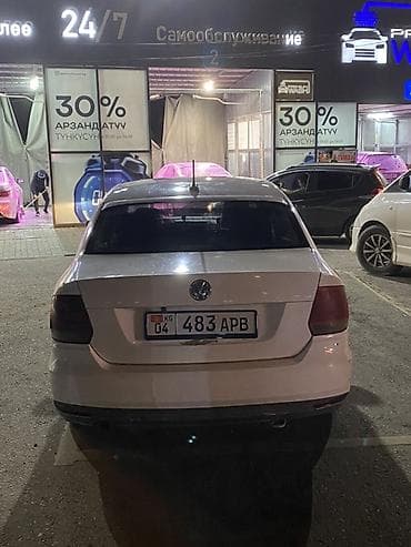 vw: Volkswagen Polo: 2018 г., 1.6 л, Автомат, Бензин, Седан — 4