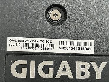 ПК жана ноутбуктар үчүн комплектөөчүлөр: Видеокарта GIGABYTE GeForce RTX 4060 WINDFORCE 2X OC 8G Модель на — 2