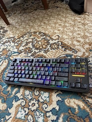 mouse pad: Клавиатура, Механическая, Проводное подключение, Размер: 80% — 9