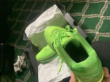 обувь новые: Мужские кроссовки, 45, Nike, Новый, цвет - Зеленый, Платная доставка — 4