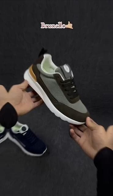 stan smith: Мужские кроссовки, 42, Brunello Cucinelli, Новый, цвет - Серый, Платная доставка — 3