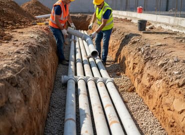 продам трубы бу: Труба для канализации Материал: Пластик — 1