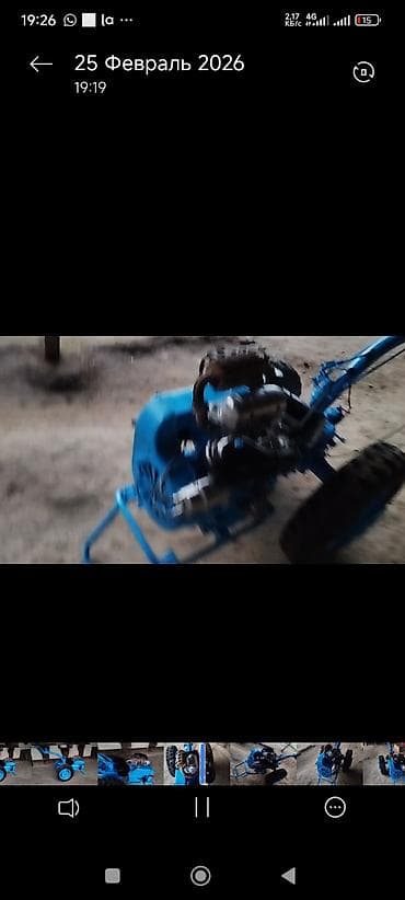 самодельный мотоблок: Мотоблок с оппозитным бензиновым двигателем - Тип: двухколёсный — 2