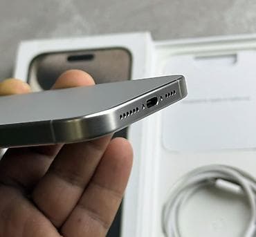 ipod touch 7: IPhone 15 Pro Max, 256 ГБ, Natural Titanium, Коробка, 88 % — 3
