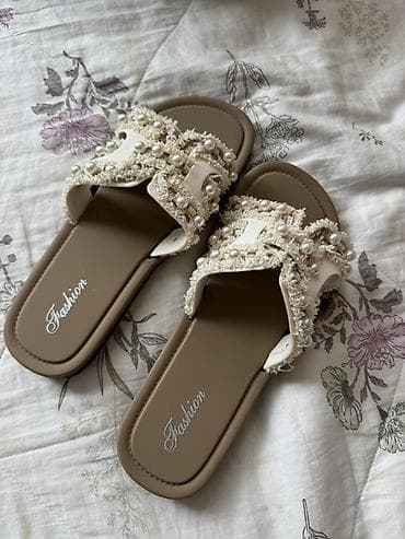 Босоножки, 38, 39, Fashion, Новый, цвет - Бежевый — 1