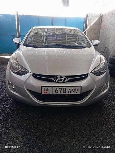 golf mk4: Hyundai Avante: 2013 г., 1.6 л, Автомат, Бензин, Седан — 1