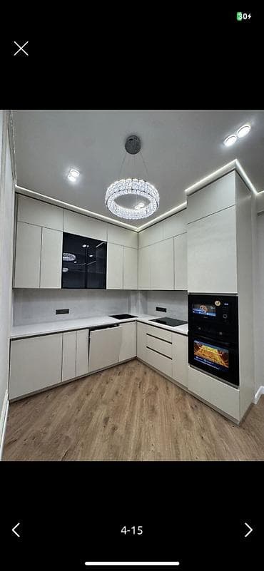 Батирлер: 2 бөлмө, 57 м², 7-мкр Элитка, 14 кабат, Дизайнердик оңдоо — 2
