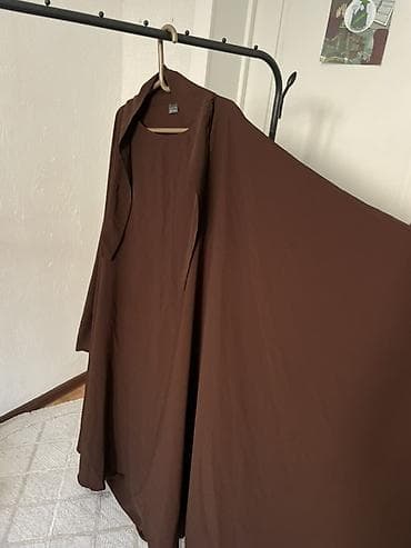 одежда сажда: Пончо, Макси, Осень-весна, С капюшоном — 1