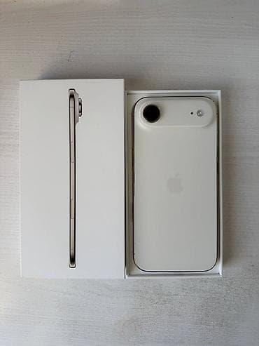 IPhone Air, 256 ГБ, Золотой, Кабель, Коробка