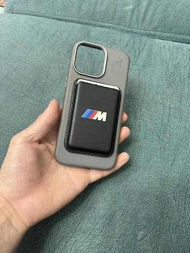 mi bent 6: Магнитный кожаный кардхолдер для смартфонов с MagSafe. - — 3