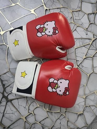 Спорт и отдых: Новые детские/подростковые боксерские перчатки с принтом Hello Kitty — 2